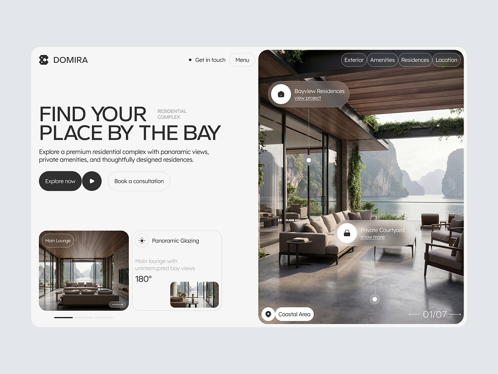 Tokenised property ownership for a premium real-estate platform